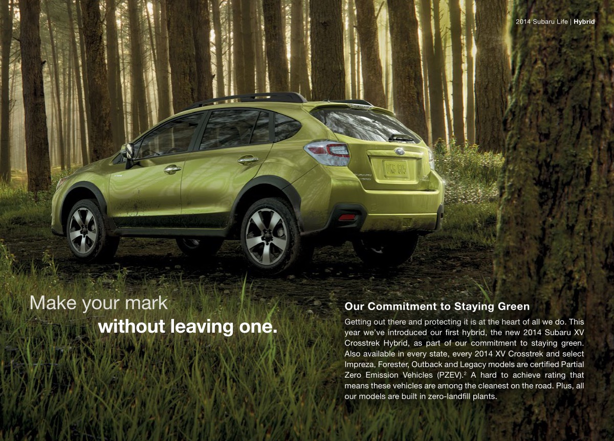 2014 Subaru Brochure Page 9